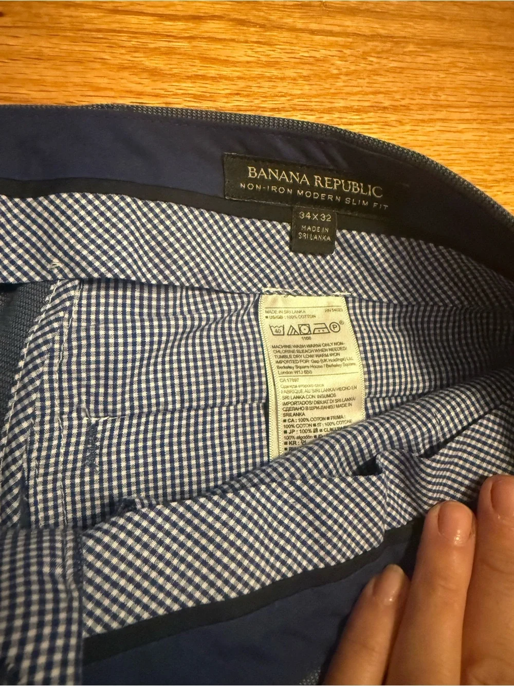 Banana Republic Men's Slate Gray Dress Pants